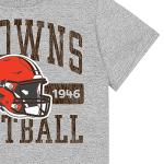 Gerber NFL Baby & Toddler Short Sleeve Tee Shirt, Cleveland Browns, 12 Months