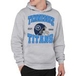 Junk Food Clothing x NFL - Tennessee Titans - Team Helmet - Unisex Adult Pullover Fleece Hoodie for Men and Women - Size XX-Large