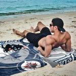 Northwest NHL Winnipeg Jets Microfiber Beach Towel, 30 x 60 Inches – Quick Dry, Sand Resistant, Lightweight, Highly Absorbent, Incisor Design