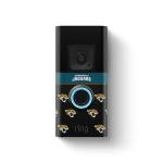 All-New Limited Edition, Official NFL Faceplate for Ring Doorbells - Video Doorbell 3, Video Doorbell 3 Plus, Video Doorbell 4, Battery Doorbell Plus, and Battery Doorbell Pro | Jacksonville Jaguars