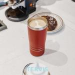 Tervis Traveler NFL Miami Dolphins - Vintage Triple Insulated Tumbler Travel Cup Keeps Drinks Cold & Hot, 20oz, Stainless Steel