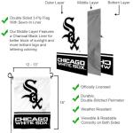 White Sox Double Sided Garden Flag