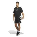 adidas Men's Standard Short Sleeve Pre-Game T-Shirt, Black/Austin Fc
