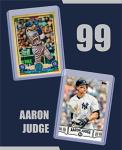 Aaron Judge Cards (5) - Assorted New York Yankees Baseball Card Bundle, Collectible Trading Cards