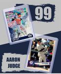 Aaron Judge Cards (5) - Assorted New York Yankees Baseball Card Bundle, Collectible Trading Cards