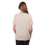 Ultra Game WNBA Official Womens Super Soft Fashion T-Shirt, Seattle Storm, Sand, Small