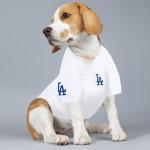 MLBPA - Mookie Betts, Markus Lynn #50 Pet Jersey - MLB LA Dodgers Mesh, Large