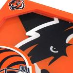 YouTheFan NFL Cincinnati Bengals 3D Logo Series Coasters 4" x 4"