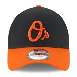 New Era Unisex-Adult MLB The League 9FORTY Baseball 2-Tone Alternate Adjustable Hat Cap One Size Fits All - Baltimore Orioles - Black/Orange