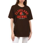 Junk Food Clothing x NFL - Cleveland Browns - Classic Team Logo - Unisex Adult Short Sleeve Fan T-Shirt for Men and Women - Size XX-Large