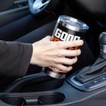 Rico Industries NFL Football Chicago Bears "GOOD. BETTER. BEST." 20oz Stainless Steel Tumbler with Lid - Great For Coffee, Tea, Water or Cocktails