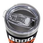 Rico Industries NFL Football Chicago Bears "GOOD. BETTER. BEST." 20oz Stainless Steel Tumbler with Lid - Great For Coffee, Tea, Water or Cocktails