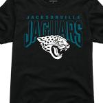 Junk Food NFL - Jacksonville Jaguars - Bold Logo - Officially Licensed Adult Short Sleeve Fan Tee for Men and Women