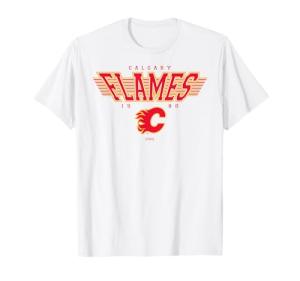 Calgary Flames Laser Officially Licensed T-Shirt