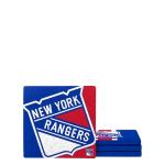 FOCO NHL Official 4-Pack Beverage Drink Ceramic Stone Coaster Set (New York Rangers)