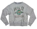 adidas Men's NHL Minnesota Wild Distressed Graphics Crew Sweatshirt, XX-Large Grey