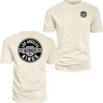 Los Angeles Kings NHL Officially Licensed T-Shirt Ringspun Front/Back Ivory Puck, X-Large