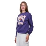 Ultra Game WNBA Official Womens Super Soft Oversized Crew Sweatshirt, Phoenix Mercury, Team Color, X-Large
