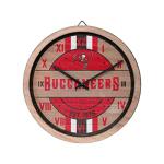 FOCO Tampa Bay Buccaneers NFL Barrel Wall Clock
