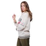 Ultra Game Unisex WNBA Official Super Soft Kaleido Hoodie Sweatshirt, Atlanta Dream, Oatmeal Heather, Large