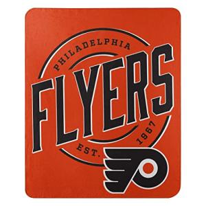 Northwest NHL Philadelphia Flyers Unisex-Adult Fleece Throw Blanket, 50" x 60", Campaign