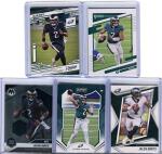 Jalen Hurts Philadelphia Eagles Assorted Football Cards 5 Card Lot