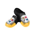 FOCO Pittsburgh Steelers NFL Mens Colorblock Big Logo Clog - L - (11-12)