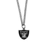 NFL Siskiyou Sports Fan Shop Las Vegas Raiders Chain Necklace with Small Charm 22 inch Team Color