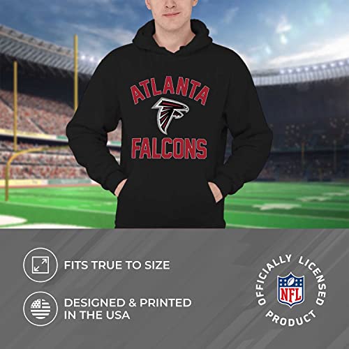 Atlanta Falcons Adult Gameday Hoodie - Black