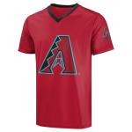 FOCO MLB Men's Officially Licensed Primary Logo Ballpark Team Jersey (Size: Small, Arizona Diamondbacks - Red)