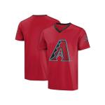 FOCO MLB Men's Officially Licensed Primary Logo Ballpark Team Jersey (Size: Small, Arizona Diamondbacks - Red)