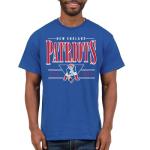 New England Patriots NFL Established Retro - Adult Short Sleeve Fan T-Shirt for Men & Women