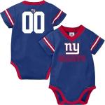 NFL New York Giants Team Jersey Bodysuit, red/White/Blue New York Giants, 3-6 Months