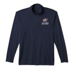 Columbus Blue Jackets Power Play Navy Officially Licensed Performance Quarter-Zip Top