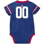 NFL New York Giants Team Jersey Bodysuit, red/White/Blue New York Giants, 3-6 Months