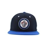 Winnipeg Jets NHL Officially Licensed Adjustable Snapback Hat Flat Bill Z11 Icon Two Color
