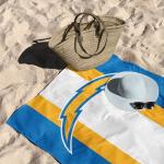 Northwest NFL Los Angeles Chargers Unisex-Adult Beach Towel, 30" x 60", Zone Read