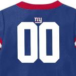 NFL New York Giants Team Jersey Bodysuit, red/White/Blue New York Giants, 3-6 Months