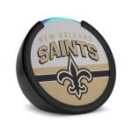 Amazon Echo Pop (newest model) | Officially Licensed NFL Limited-Edition | New Orleans Saints ('25-26 Season Design)