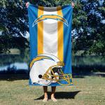 Northwest NFL Los Angeles Chargers Unisex-Adult Beach Towel, 30" x 60", Zone Read