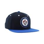 Winnipeg Jets NHL Officially Licensed Adjustable Snapback Hat Flat Bill Z11 Icon Two Color