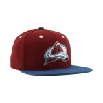 Colorado Avalanche NHL Officially Licensed Adjustable Snapback Hat Flat Bill Z11 Icon Two Color