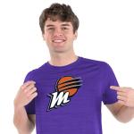Holloway WNBA Phoenix Mercury All-Pro Tee - Lightweight Basketball Shirt, Perfect for Athletes & Sports Fan, Multi, Medium