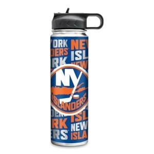 Rico Industries NHL Hockey New York Islanders 22oz Stainless Steel Tumbler with Lid - Great For Coffee, Tea, Water or Cocktails