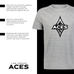 Holloway WNBA Las Vegas Aces All-Pro Tee - Lightweight Basketball Shirt, Perfect for Athletes & Sports Fan, Multi, Large