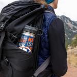 Rico Industries NHL Hockey New York Islanders 22oz Stainless Steel Tumbler with Lid - Great For Coffee, Tea, Water or Cocktails