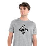 Holloway WNBA Las Vegas Aces All-Pro Tee - Lightweight Basketball Shirt, Perfect for Athletes & Sports Fan, Multi, Large