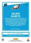 2020 Panini Donruss #314 Jalen Hurts Rookie Card - Rated Rookie