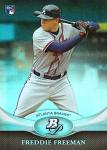2011 Bowman Platinum Baseball #57 Freddie Freeman Rookie Card