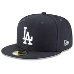 New Era 59Fifty MLB Basic Los Angeles Dodgers Navy Blue Fitted Headwear Cap (7 7/8-62.5cm)